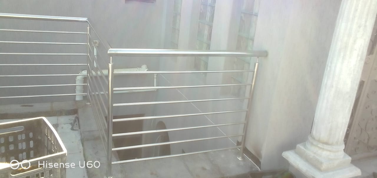 On-site welding work