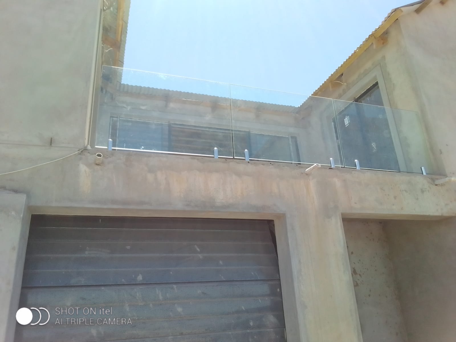 On-site welding work